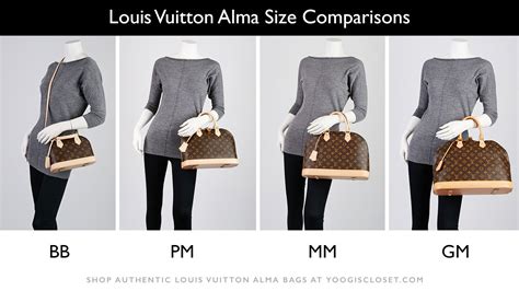 mini alma lv|louis vuitton alma mm size.